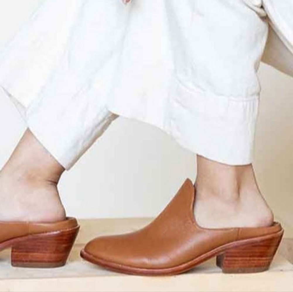 Fortress of Inca leather handmade Michelle Mules